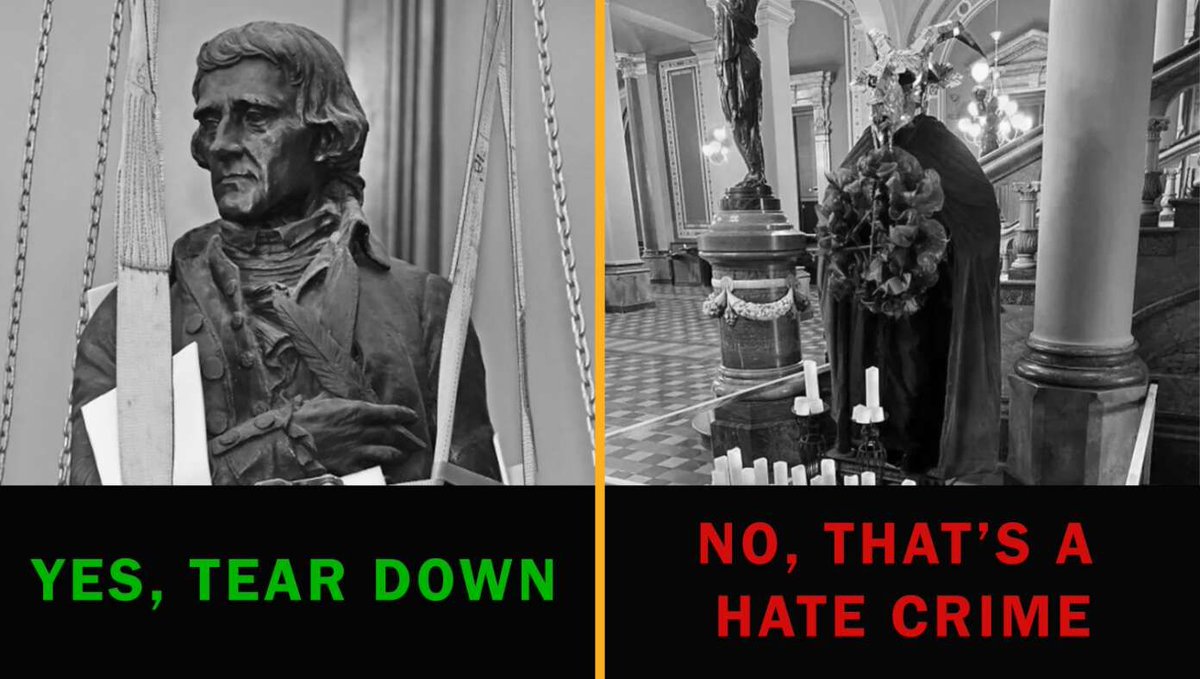The Babylon Bee Guide To Which Statues You Can And Can't Tear Down buff.ly/49jMNt5