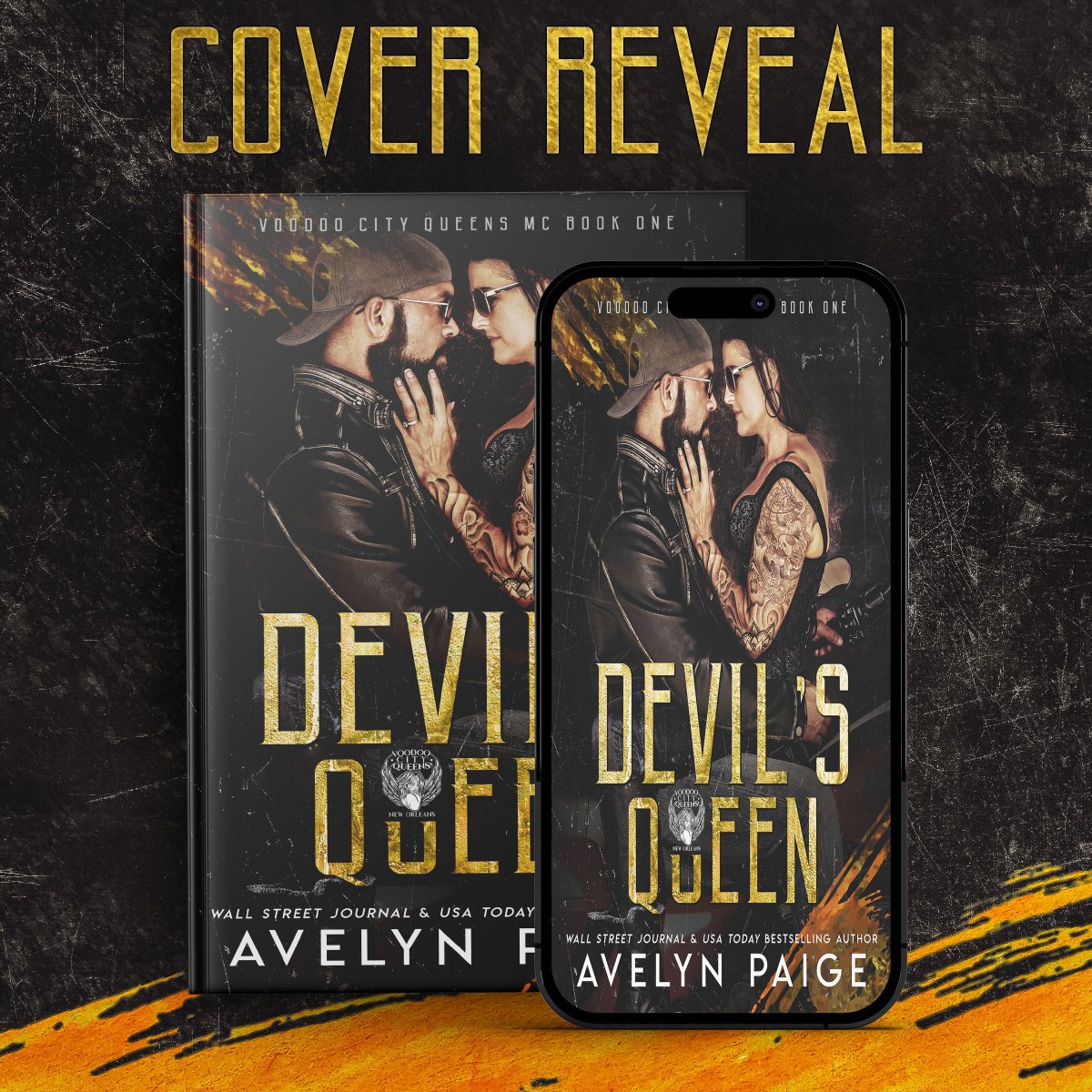 It's #CoverReveal time for Devil's Queen by Avelyn Paige! Coming 2/29!

#Preorder: geni.us/dqevents

#AlphaHero #BadGirl #BadassFMC #BlendedFamily #DarkSecrets @Chaotic_Creativ