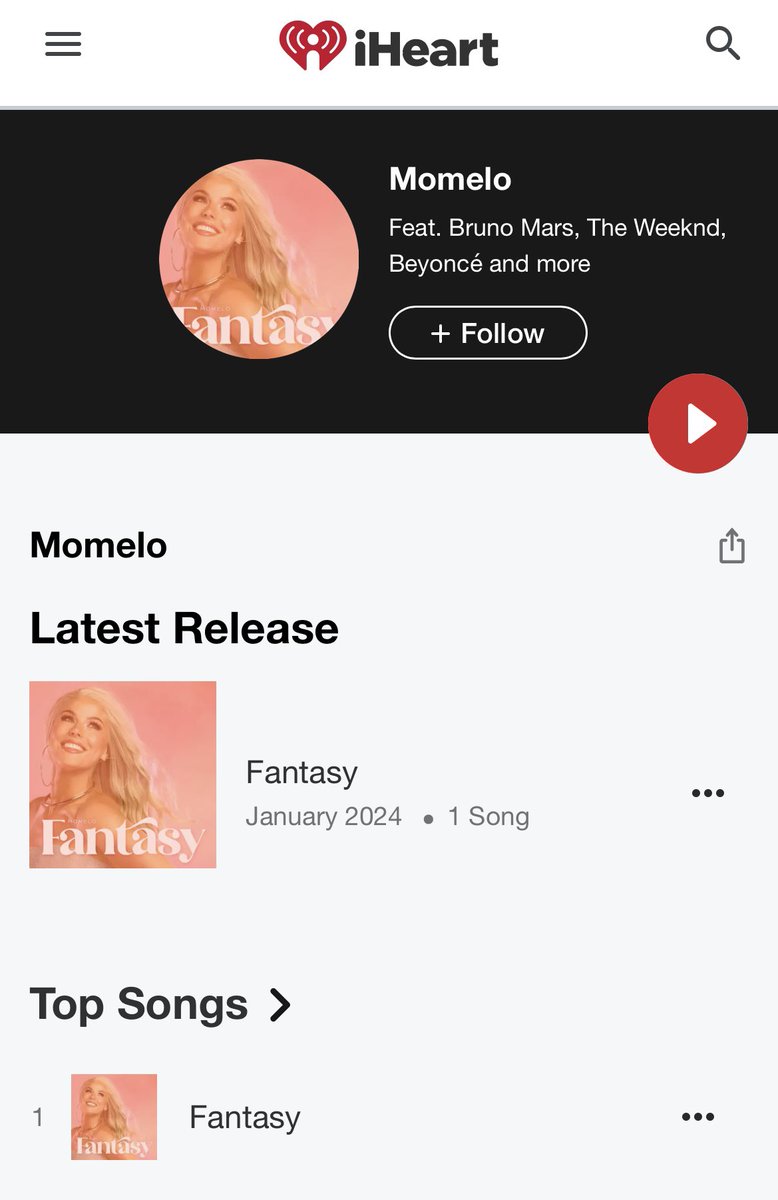 Thanks @iHeartRadio Thank you /Merci @iheartradio @iHeartRadioCA @iHeartRadioCAfr “FANTASY” is Montreal’s own Momelo’s debut single produced by yours truly. Find it on all digital platforms. orcd.co/0pj7njy @pageotent @pageotprod @yooggie @the_orchard_ @Sony_Music