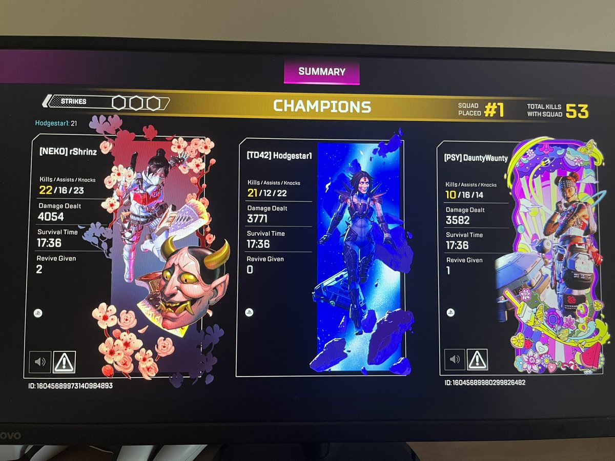 Hodgestar_'s tweet photo. Decent game https://t.co/rdTXTFYLna