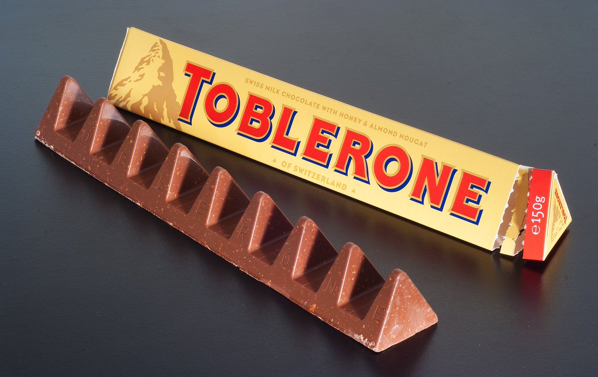 TobiiRheaStarr's tweet photo. @mrnotrash this is a Toblerone lol 🤣 you gotta get an Instagram for this! 🖤 https://t.co/2LGfS2nmPT