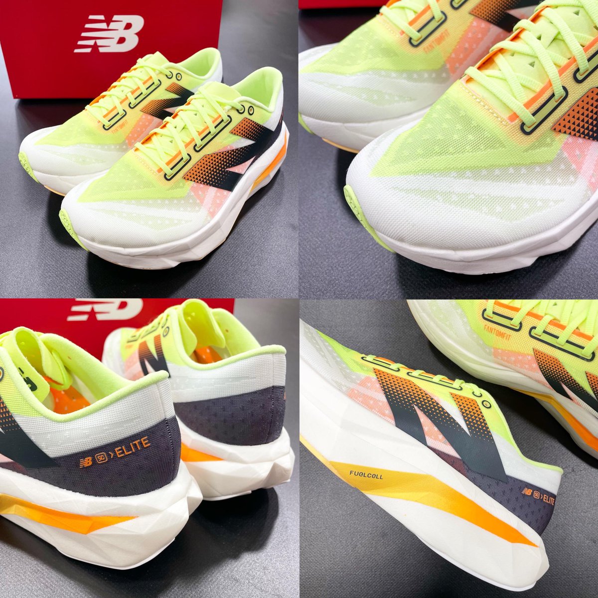 2.1(木) 先行発売開始🔥
　
newbalance 
▪︎ FuelCell Super Comp Elite v4
 
今、注目のシューズが
いよいよ本日発売です👏👏
　
前作よりもボリュームのあるクッションで
安定性・反発性も驚くほどパワーアップしています💥
　
超超超‼︎ 数量限定🔥
先着順ですのでご来店はお早めに🏃‍♀️🏃‍♂️