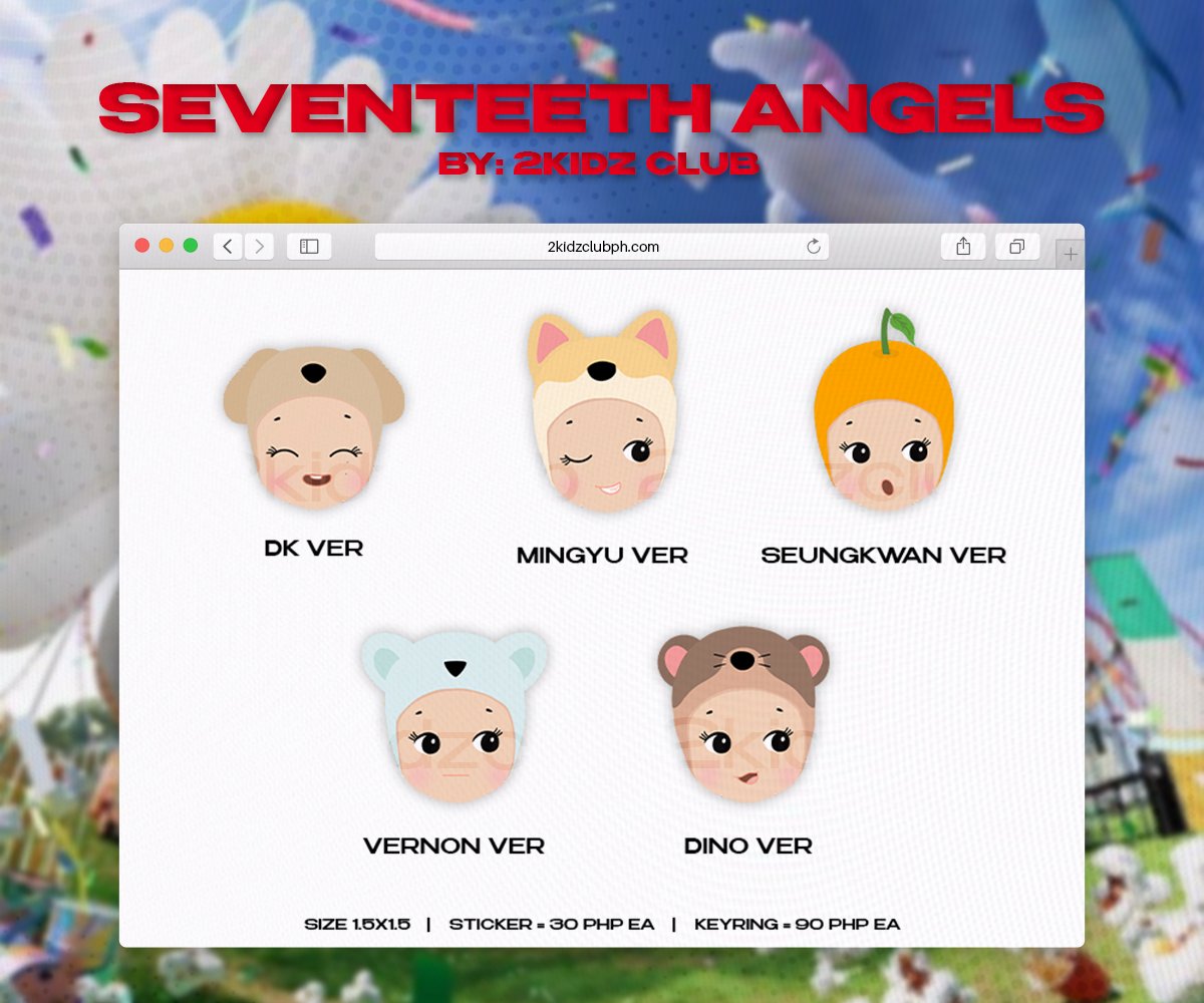 .ᐟ NOW OPEN FOR PRE-ORDERS .ᐟ
 
ੈ♡˳୨୧ seventeenth angels collection by <a href="/2kidzclub/">2Kidz Club</a>

🪽 pre-order period: 02/01 - 02/12
— order form: form.jotform.com/240275283242452

grab your own seventeenth angel now .ᐟ

t. wts lfb svt seveteen