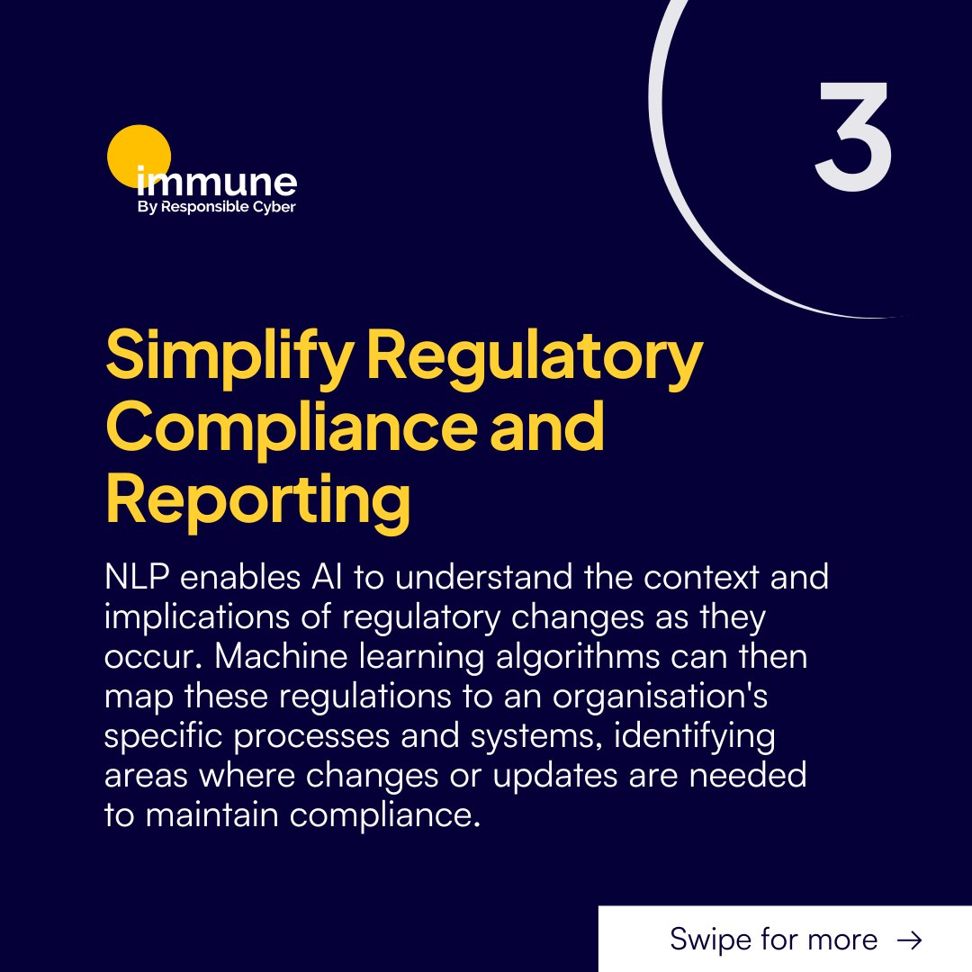 Last year, #ResponsibleCyber incorporated AI capabilities onto Immune X-TPRM™ and our users saw 60% faster vendor onboarding and a 45% reduction in compliance violations as a result.

Find out what you can do with our AI-powered TPRM software 👇
