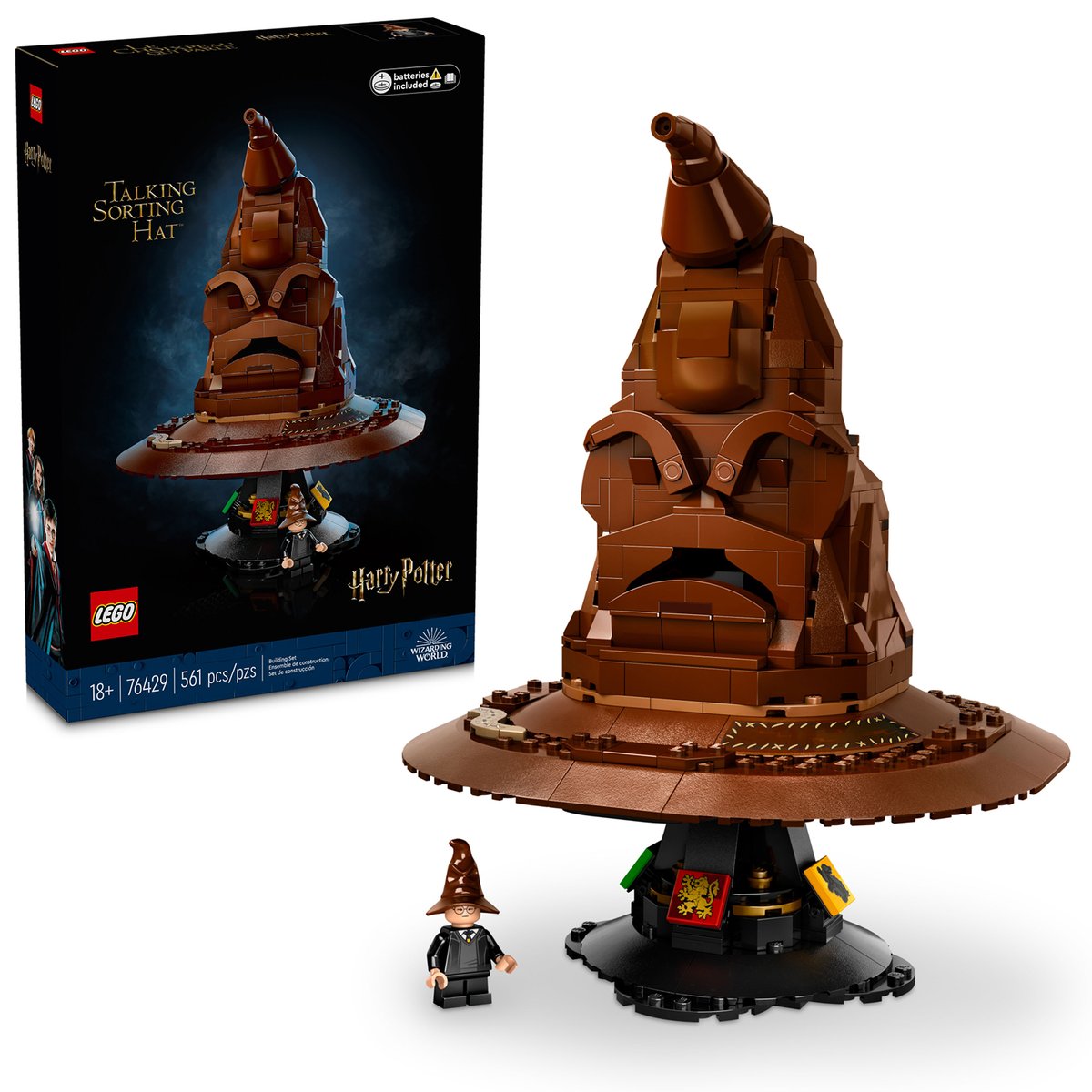 HelloBrickscom's tweet image. Nouveauté LEGO Harry Potter 76429 Talking Sorting Hat : le set est en ligne sur le Shop ► hellobricks.com/2024/01/lego-h…

#LEGO #AFOL #LEGO2024 #LEGOnews #LEGOharrypotter #HarryPotter #Potterhead #Potterheads