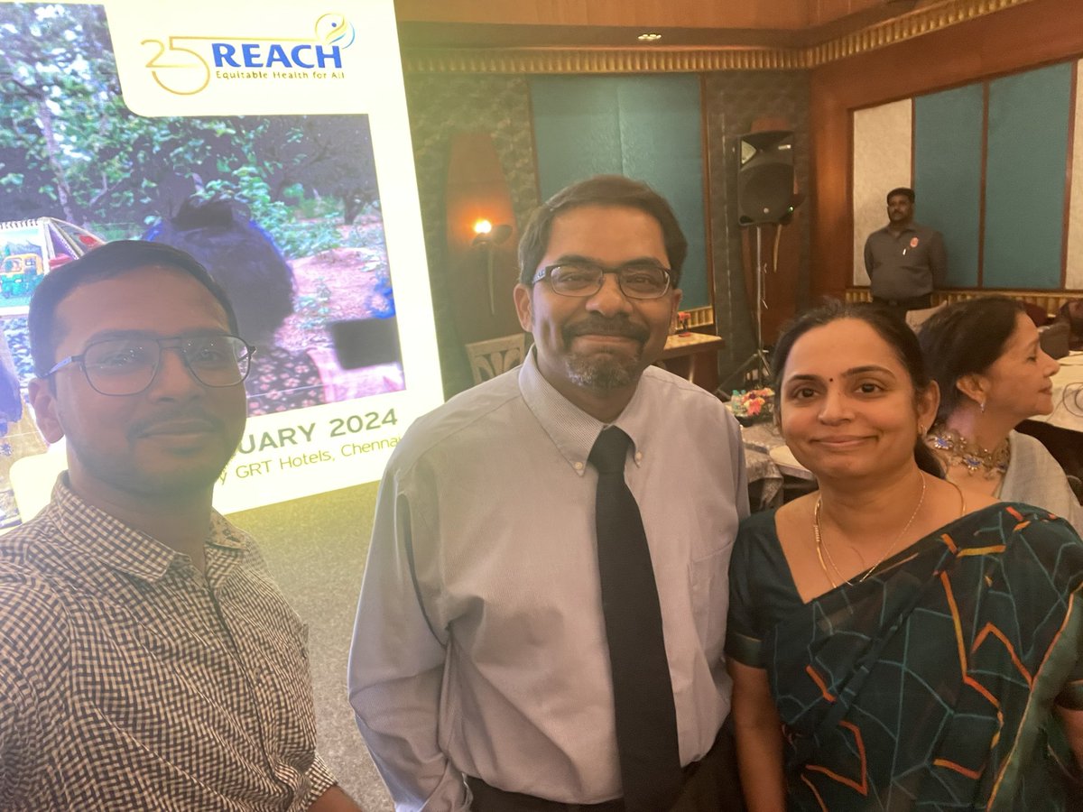 krshvid's tweet photo. What a brilliant oration by @paimadhu in Chennai last night for the 25th oration of REACH foundation 👏👏👏. “Bridging the know-do gap in TB care in India” - lessons extend to non-TB medical conditions and to life! Choose care over control, listen to and learn from ur pts! https://t.co/zvSYBvaNm6