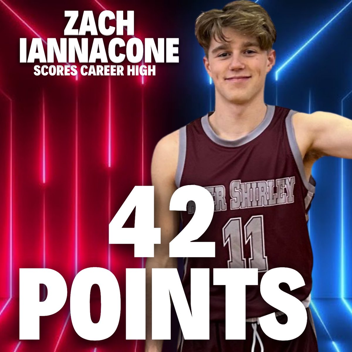 Mass Elite (@masselitehoop) on Twitter photo Yes you read that correctly‼️
2025’s Zach Iannacone (@ZachIannacone5) from <a href="/ASRHSBoysHoop/">Ayer Shirley Boys Basketball</a> scoring career high 42 points in win against Tahanto, also adding 12 rebounds Yes you read that correctly‼️
2025’s Zach Iannacone (@ZachIannacone5) from <a href="/ASRHSBoysHoop/">Ayer Shirley Boys Basketball</a> scoring career high 42 points in win against Tahanto, also adding 12 rebounds