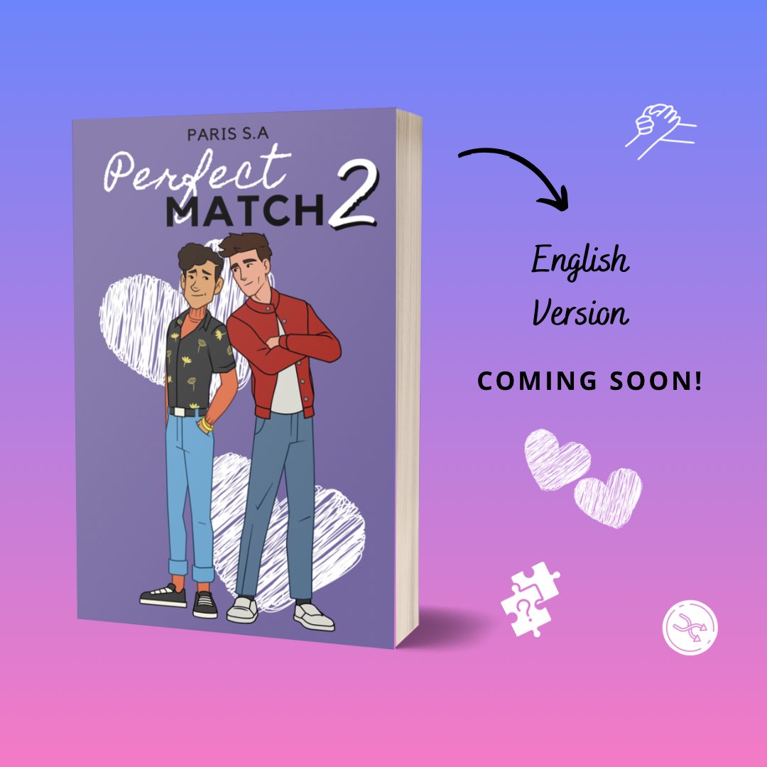 PerfectMatchBk's tweet image. ¿Están listos? ¡¡¡Aquí están las portadas de Perfect Match 2!!! ¿Les gustaron? Dejen sus comentarios 🤩

#PerfectMatch2 🩷💜

#Cover #CoverReveal #Portada #Revelación #ComingSoon #BL #KindleUnlimited #SelfPublished #eBook #libroslgbt #Autopublicado #SegundaParte #Sequel