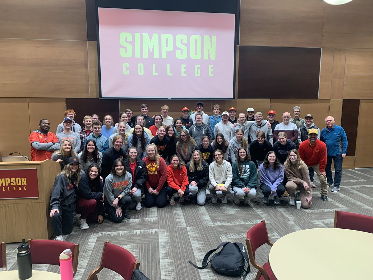 Simpson College FCA tweet media