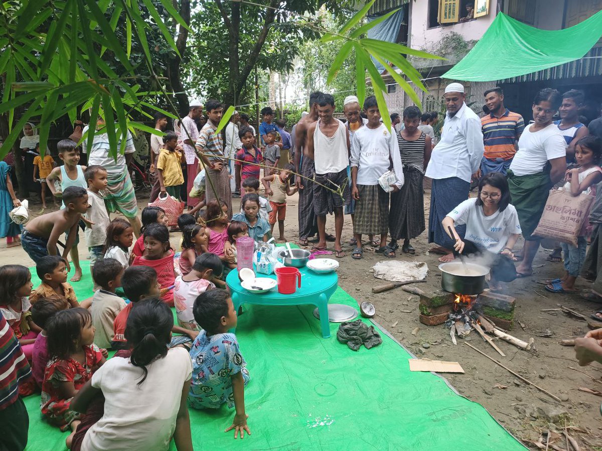 🔴3 years into the crisis in #Myanmar, a staggering 12.9M people, 1 in 4, are food insecure. In areas like Rakhine &amp; Sagaing, parents skip meals for their children's sake.

WFP continues to assist the most vulnerable, aiming to reach 2M people with vital food &amp; nutrition in 2024.