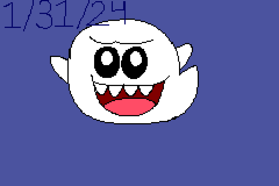 Brittan93006455's tweet photo. #Boo #Mario #SuperMarioBros #MarioFanart #PixelArt #Pixels #Fanart #MyFanart #January #Winter #VideoGames #Nintendo #NintendoFanart #NintendoCharacters https://t.co/jCtR1OYoWk