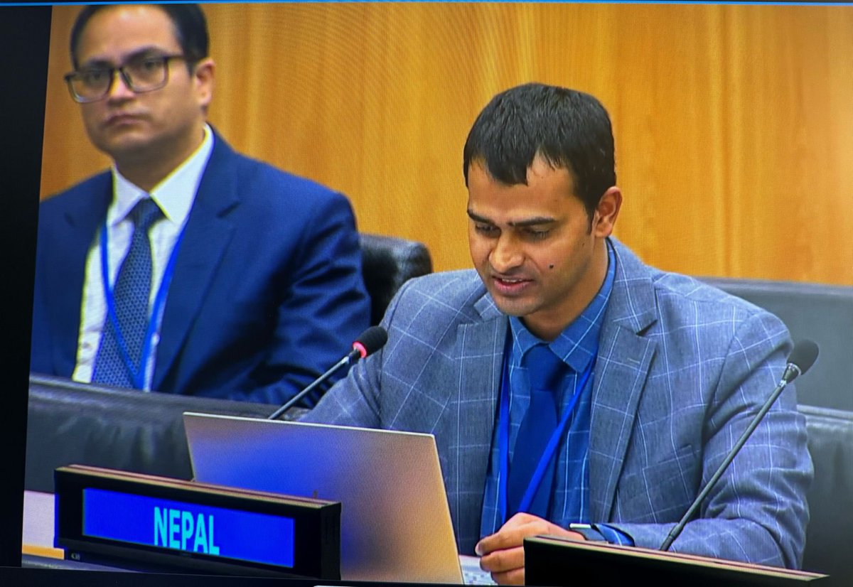 Nepal Mission to the UN tweet media