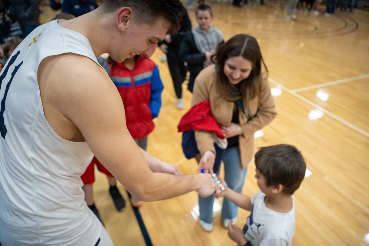jcusports's tweet photo. Wins are great, but nothing beats a postgame Luka Eller autograph session with his new basketball card 🥹

Awesome to see so many kids and families in attendance today! 💙💛 https://t.co/BLei7UCyka