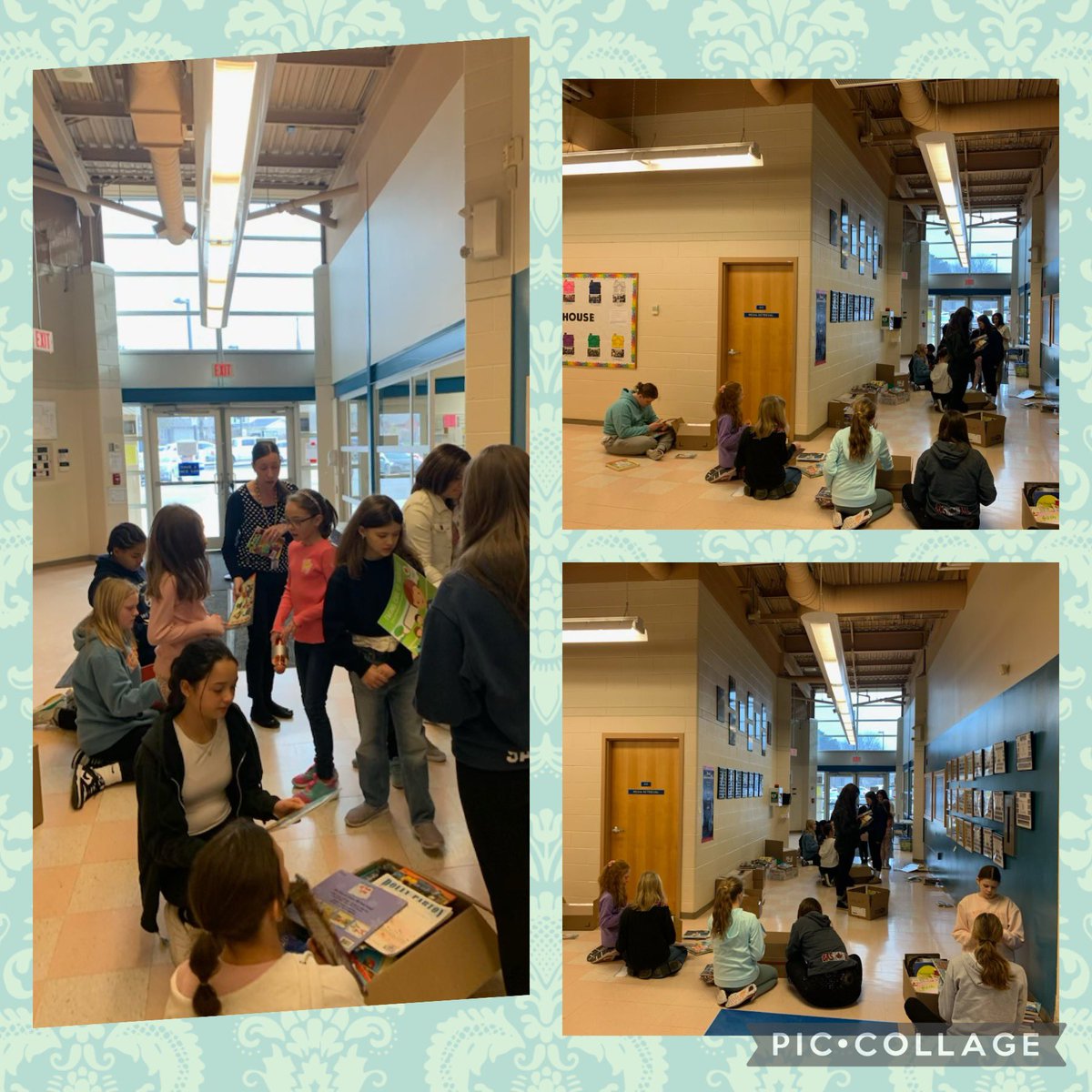 Thank you to our Social Justice members for helping to sort books for January’s book drive. We are grateful for your generous donations OLOP!