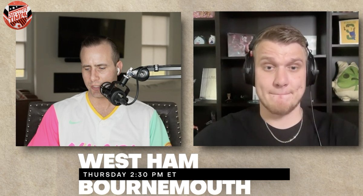 🚨ANNOUNCEMENT FOR OUR LOYAL LISTENERS🚨

Episode #5 of StoppageTime with <a href="/JOYPAULIAN/">𝐈𝐀𝐍 𝐏𝐀𝐔𝐋 𝐉𝐎𝐘</a> and <a href="/BucketJonBets/">🌻Jon Eimer</a> will be dropping at 7am ET tomorrow morning! 

Little teaser for everyone - the boys may or may not have picked up some help with the graphics 👀👀