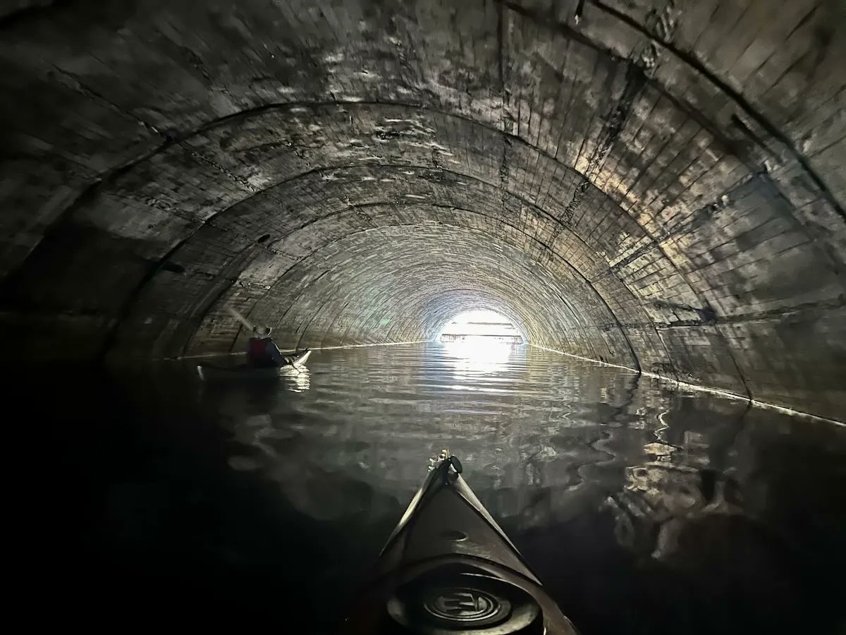 A4 last month I kayaked through some secret tunnels under downtown Jacksonville Florida. It was amazing. #ParkChat @Visit_Jax