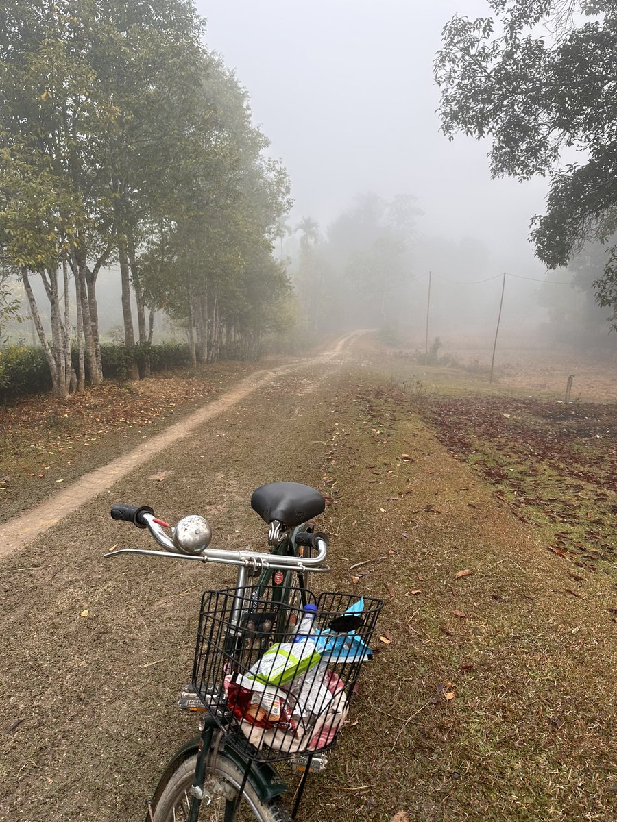 A #Foggy #Village #Morning …
#cycling 
#cyclinglife