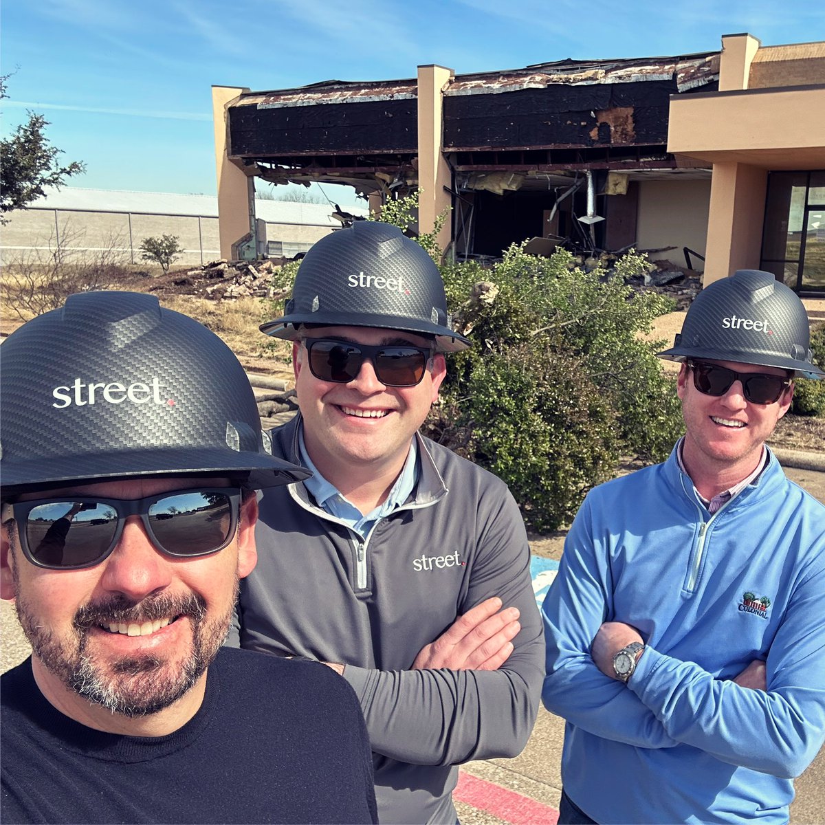 Excited to begin demolition at the site of <a href="/Street_CRE/">Street Realty</a>’s future West Loop Business Park in Fort Worth, TX. ~140,000 SF of service industrial coming soon. Aka: contractor garages.