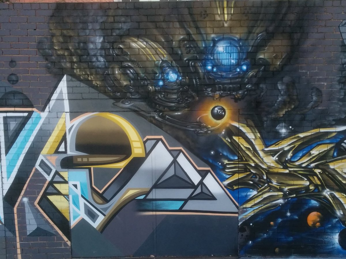 modredcastleton's tweet photo. Nothing beats viewing a finished piece from a hot rooftop, beer in hand, laughing and joking about the trails and tribulations of a big proddy with your mates as the sun slowly bears down upon the horizon.
#TMPS #SHAME #PUTOS #BAILER #DUKESTYLES #TRYST #MORDS #8BALLBOOGIE https://t.co/0PZvF99fzy
