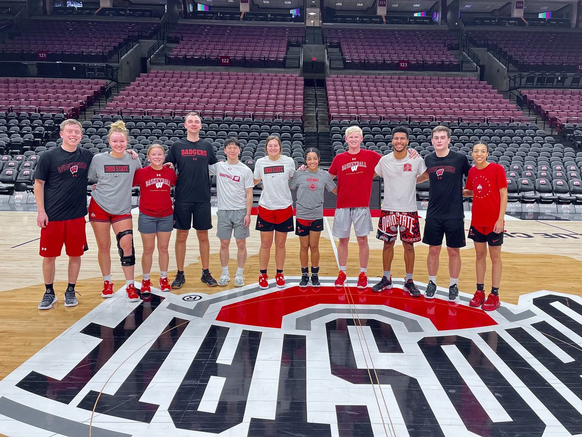 Managers at Ohio State!

Win 89-66

Game highlights:
Legacy game for <a href="/T_Barnes98/">Tanner</a> with 20 pts
<a href="/JohnMirsberger/">John Mirsberger</a> with a dunk😮‍💨
Our DOBO <a href="/_mitchsimmons/">Mitch Simmons</a> with 26 pts