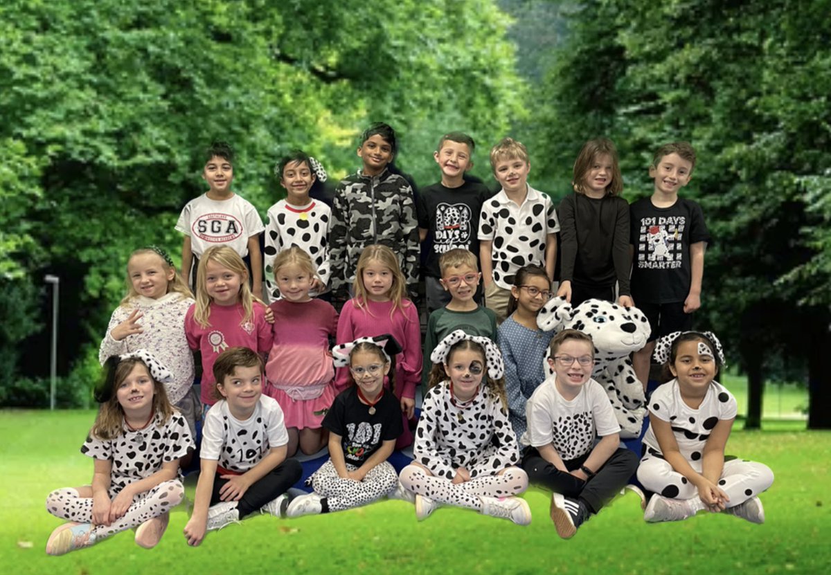 We 🎉celebrated the 101 st day of school today !! 🐾 <a href="/WGESdragons/">Walnut Grove ES</a> #theGrove