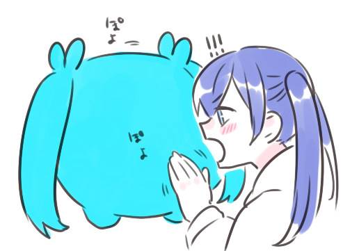 ぽよぽよしていた 