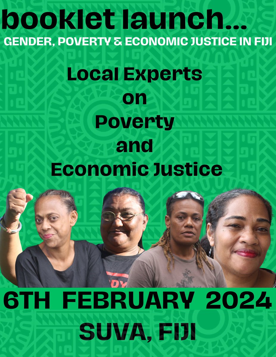 pacfemcop's tweet photo. LAUNCH: On 6 February 2024 in Suva, @diva4equality is launching a new booklet, the second in our DIVA-ABC booklet Series (Analysis by Communities), and accompanying the DIVA 2019 LBTQ human rights community-led research.
#P2PBookLaunch #PovertyToPower https://t.co/WN8Ijq2Eho