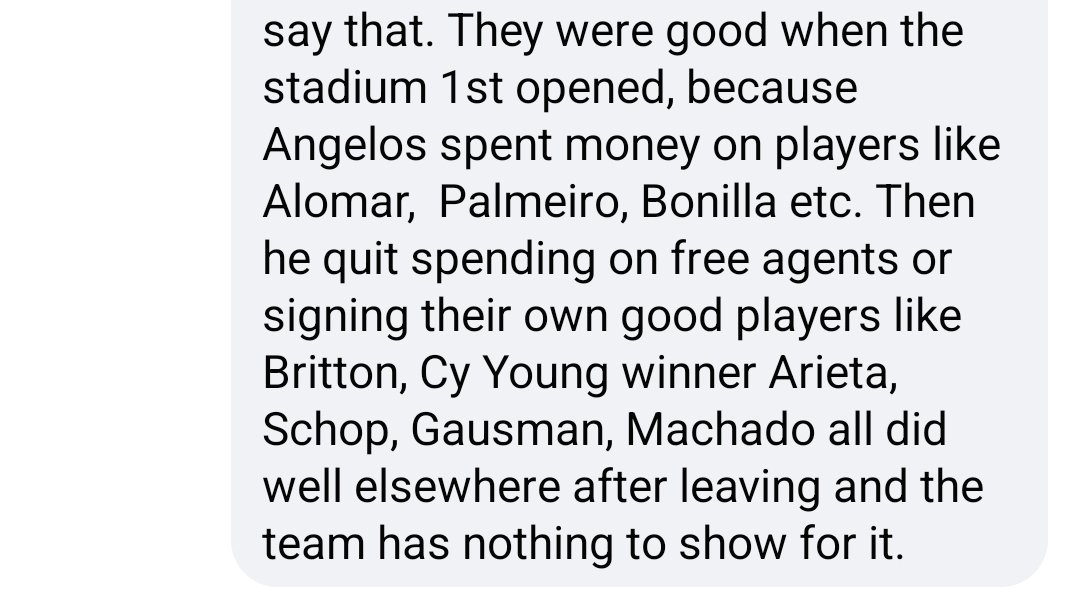 foodguyrob's tweet photo. An actual orioles fan Facebook comment https://t.co/fn1X7Oiez4