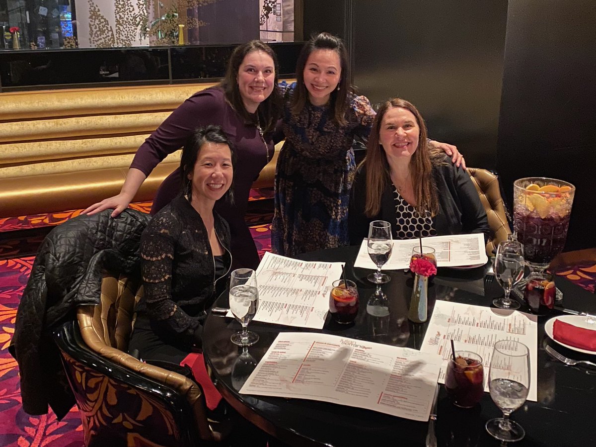 What happens when an @AmCollegeGastro Trustee, Governor, committee member and Co-Director of the Early Career Leadership Program meet for dinner in Vegas? Lots of laughs!