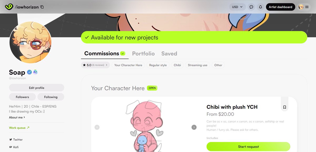 uberiann's tweet photo. Hello! my commissions are open ^^
Order: https://t.co/KJzxml2HQp
#VGenOpen #commsisionsopen https://t.co/NNTaMcjLjt