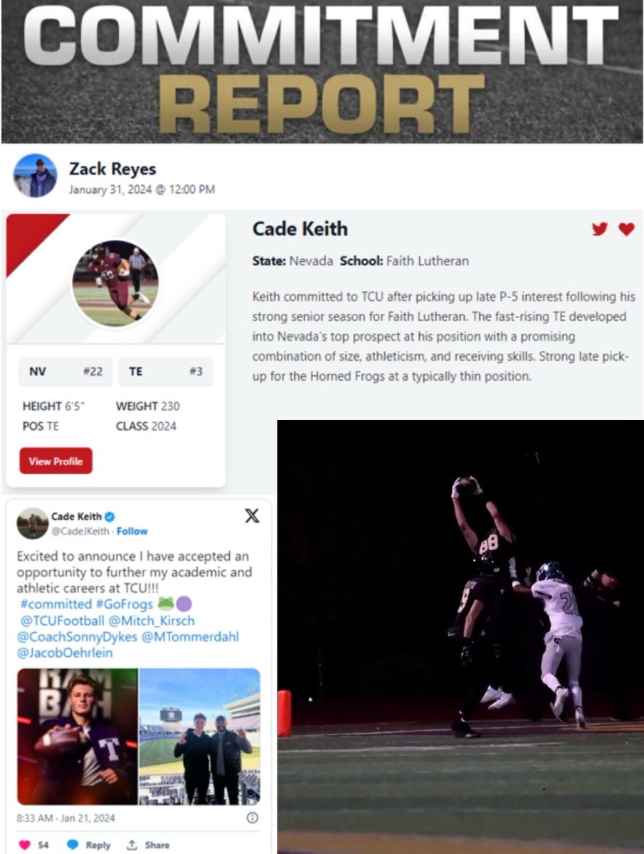 Thank you for the great article <a href="/ZReyes_PRZ/">Zack Reyes</a>. I’m 🏠 #GoFrogs !!!