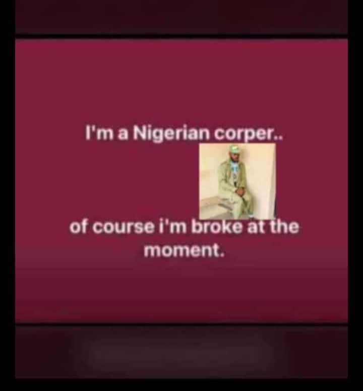 abtem_sub's tweet photo. FG TO DELAY ALAWEE
Corp members are not happy as the January Alawee is been delayed by the FG and pleading for patience..
Una get patience!!!
#NYSC #alawee #January #AFCON2024 https://t.co/RtwxurQEDz