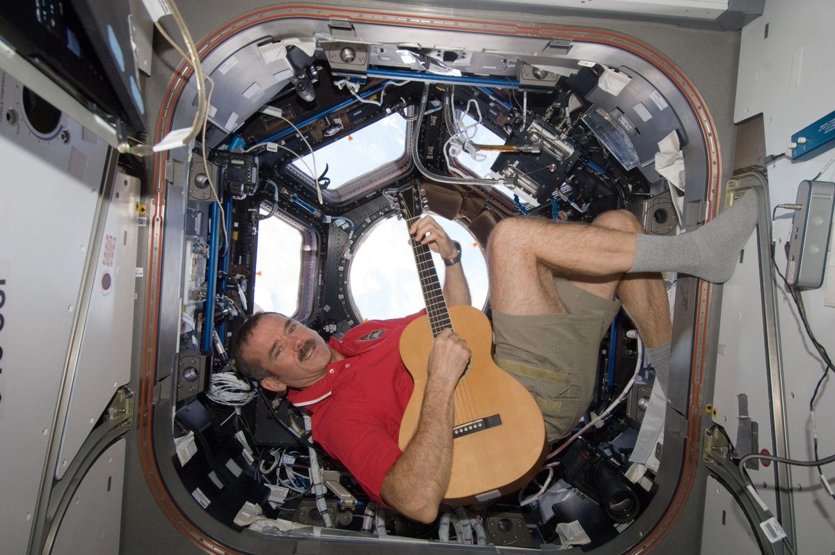 KnaveCA's tweet photo. @oneimpossible01 My favorite character from space is @Cmdr_Hadfield https://t.co/gLaMUSGWXK