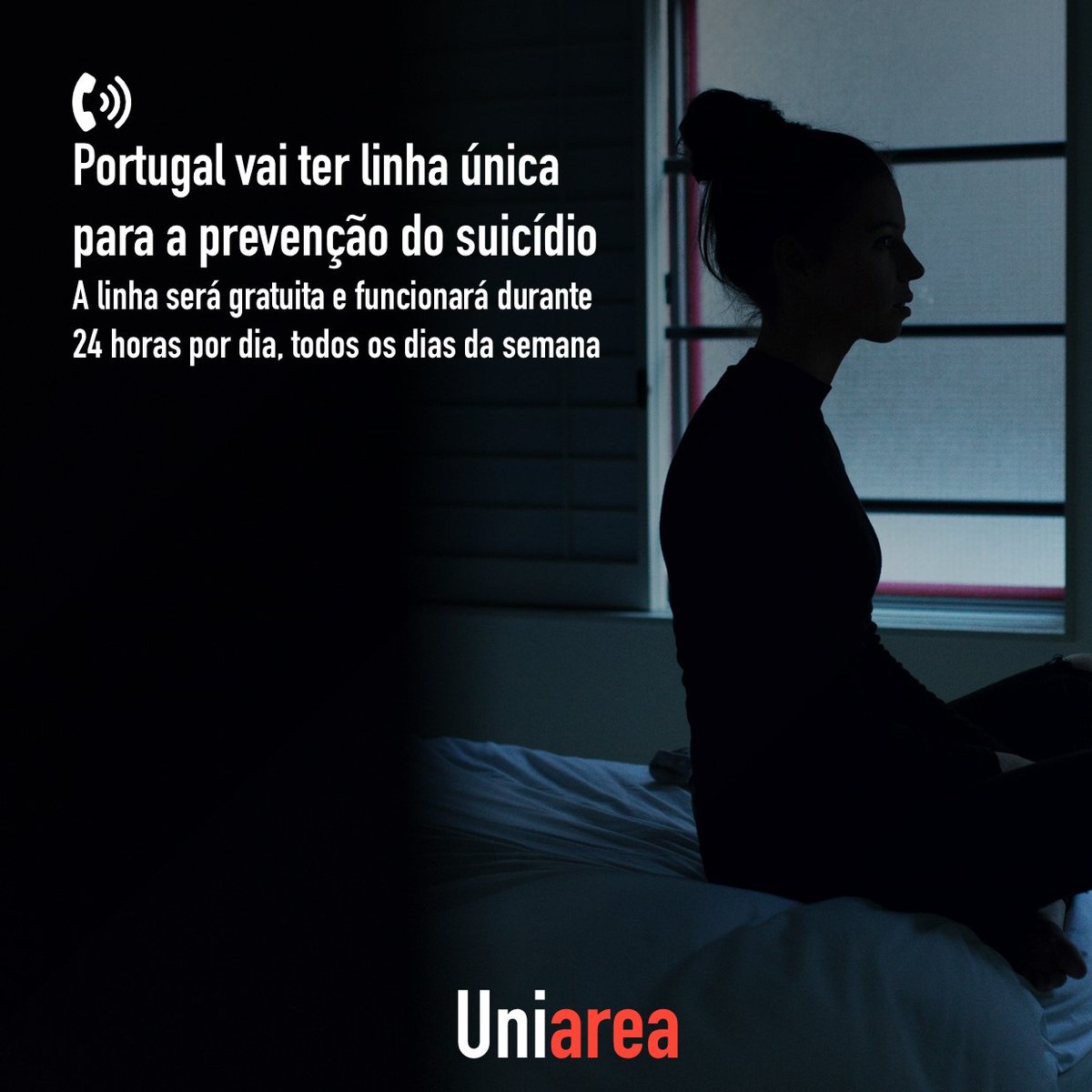 📞 O Presidente da República promulgou o decreto que cria uma linha nacional para a prevenção do suicídio e de comportamentos autolesivos. A ideia é criar uma linha única, que fará parte do SNS 24, integrando os voluntários das outras linhas desta área: uniarea.com/portugal-vai-t…