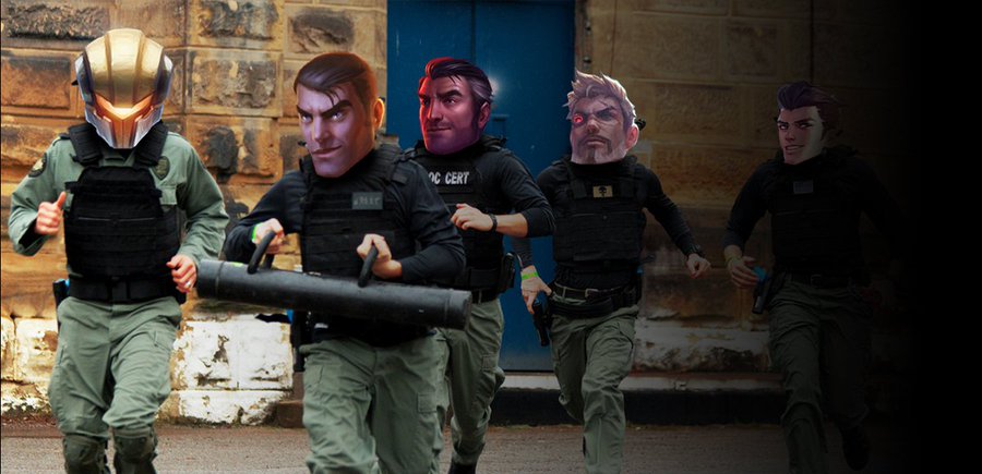 HoldemHammers's tweet photo. Todos los representantes de Jayce del mundo unidos contra el incidente de la E. Estáis en buenas manos, riot no se saldrá con la suya 🔨 https://t.co/VoXu13IkFT
