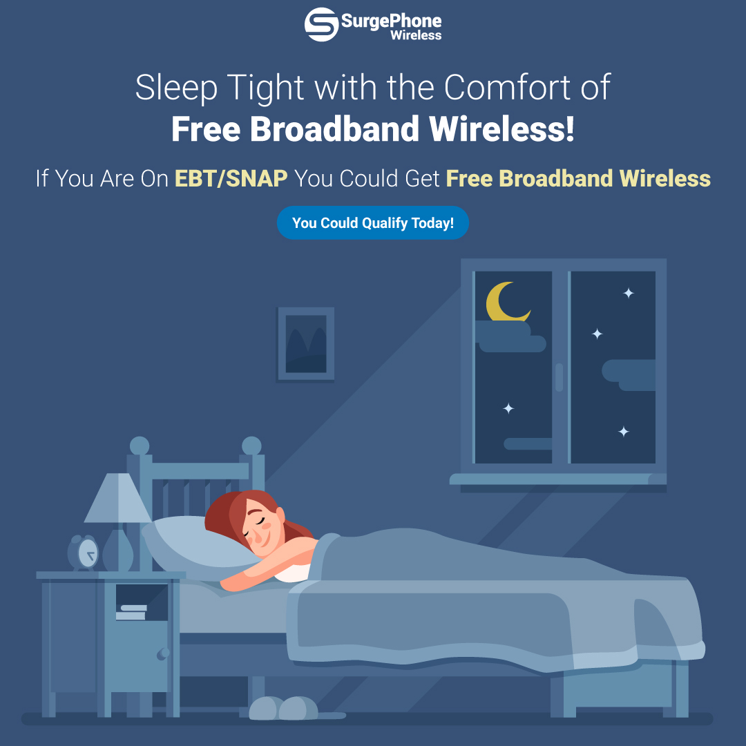 SurgePhone's tweet photo. If you are on any government assistance you could get free broadband wireless! Click the link to learn more https://t.co/Pjj1Yj0VZR

#surgephone #freewireless #freebroadband #acp #freewifi #explorepage #explore https://t.co/9rbHr8CAwE