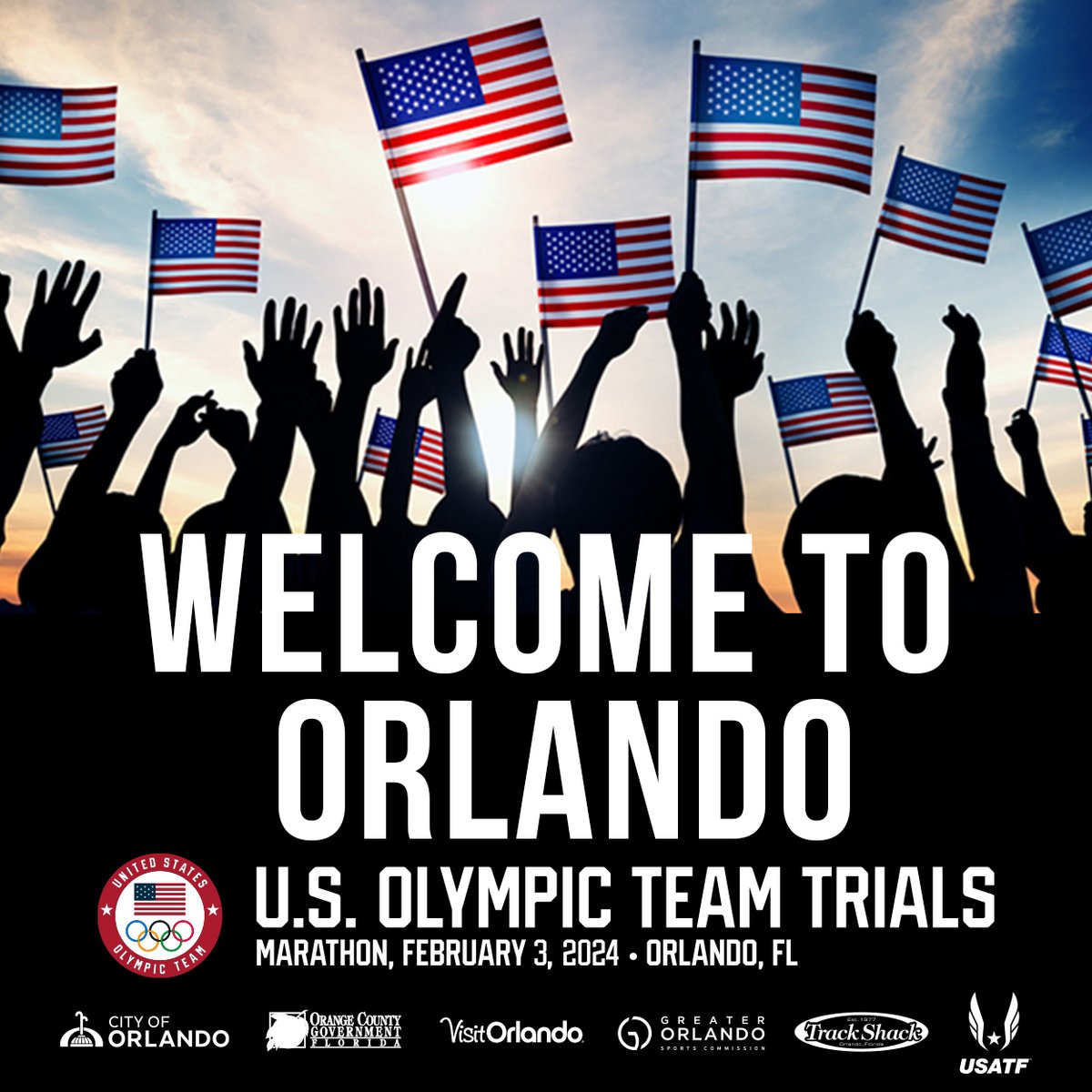 To the 361 world-class long-distance runners traveling to downtown Orlando this weekend to run in the US Olympic Team Trials – Marathon, welcome to the City Beautiful.  We can’t wait to cheer you on as you compete to represent the US at the 2024 Paris Summer Olympics!