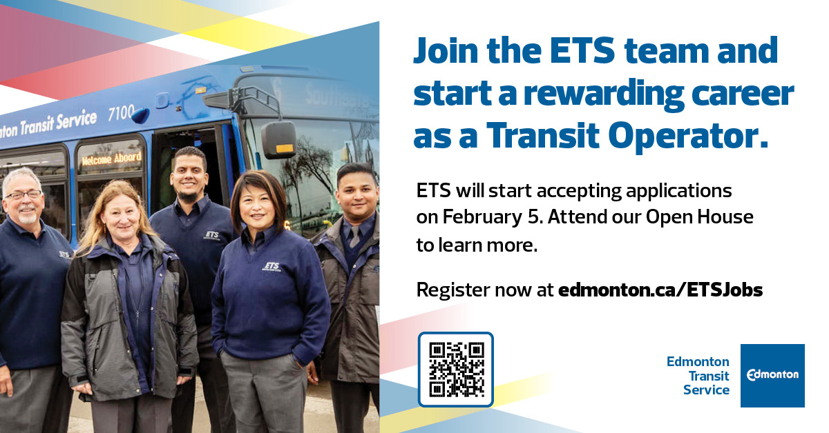 takeETSalert's tweet photo. Put yourself in the driver's seat of a rewarding career with ETS! We offer competitive pay, excellent benefits and paid training. Applications for Transit Operators will be accepted between February 5-29. Learn more at https://t.co/YkoMUl268p.
#TakeTheWheel #JoinETS https://t.co/b7p2ZYJKKX