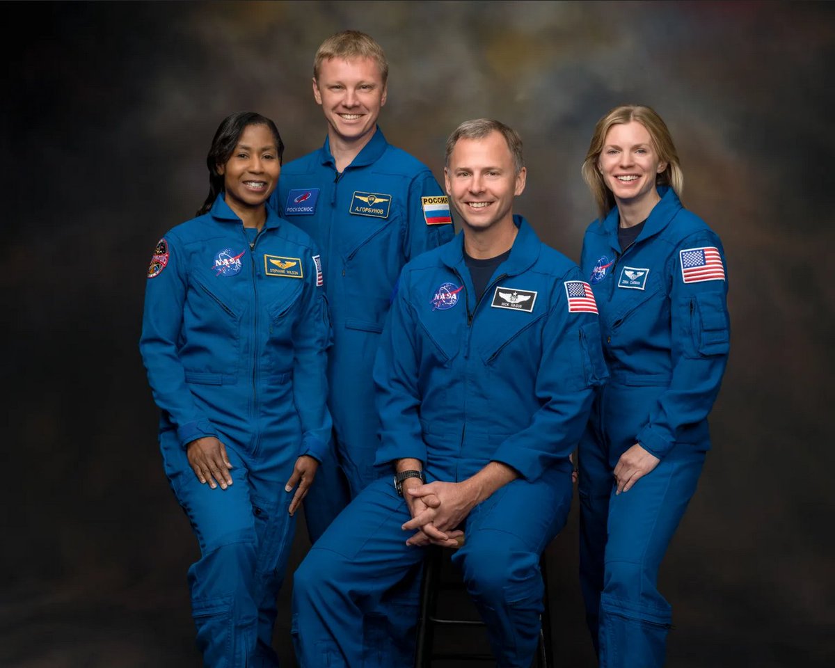 NASA (@nasa) on Twitter photo Meet the <a href="/NASA_Astronauts/">ARCHIVED NASA Astronauts</a> heading to the <a href="/Space_Station/">International Space Station</a> on NASA's <a href="/SpaceX/">SpaceX</a> Crew-9 mission!
Zena Cardman, Nick Hague, and Stephanie Wilson are scheduled to lift off no earlier than this August: go.nasa.gov/3uffCYz Meet the <a href="/NASA_Astronauts/">ARCHIVED NASA Astronauts</a> heading to the <a href="/Space_Station/">International Space Station</a> on NASA's <a href="/SpaceX/">SpaceX</a> Crew-9 mission!
Zena Cardman, Nick Hague, and Stephanie Wilson are scheduled to lift off no earlier than this August: go.nasa.gov/3uffCYz