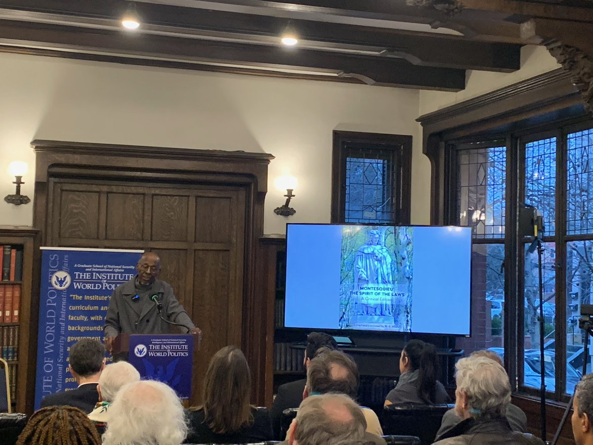 CURE's former CEO, professor Dr. Allen, discusses his fresh translation of the philosopher Montesquieu's 1748 masterpiece, Spirit of Laws, and the impact it had on the adoption of the U.S. Constitution. @theIWP