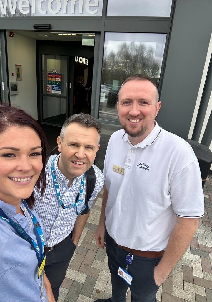 jonathanhyam1's tweet photo. Had a great day with the amazing stroke team at Northampton General Hospital. Great hearing about your inspirational work, sharing ideas and making new friends. Thank you Richard, Lorna, Tim and Leanna. Hope to catch up again soon. ⁦@RBLPhysio⁩ ⁦@LeannaLuxton⁩ https://t.co/xh0Hru9ADX