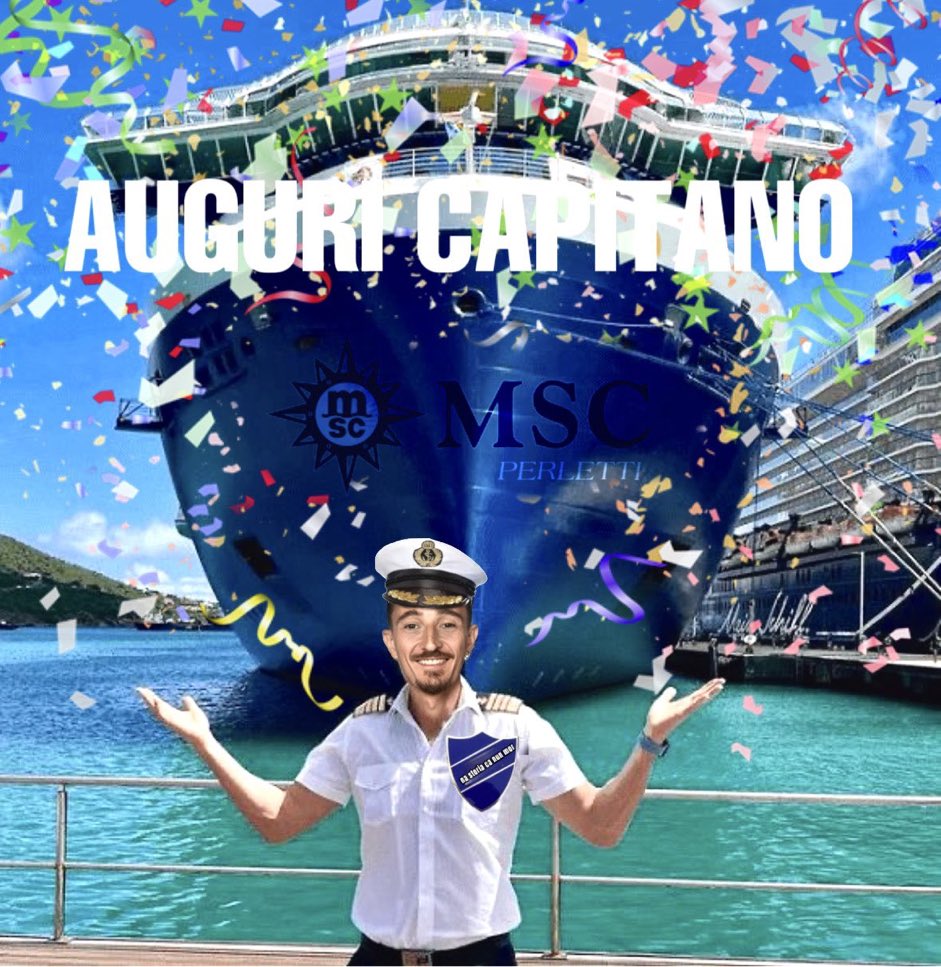 kikimyw's tweet photo. Un Capitano! C’è solo un Capitano! #auguricapitano #perletti https://t.co/zVmY2Rqugs