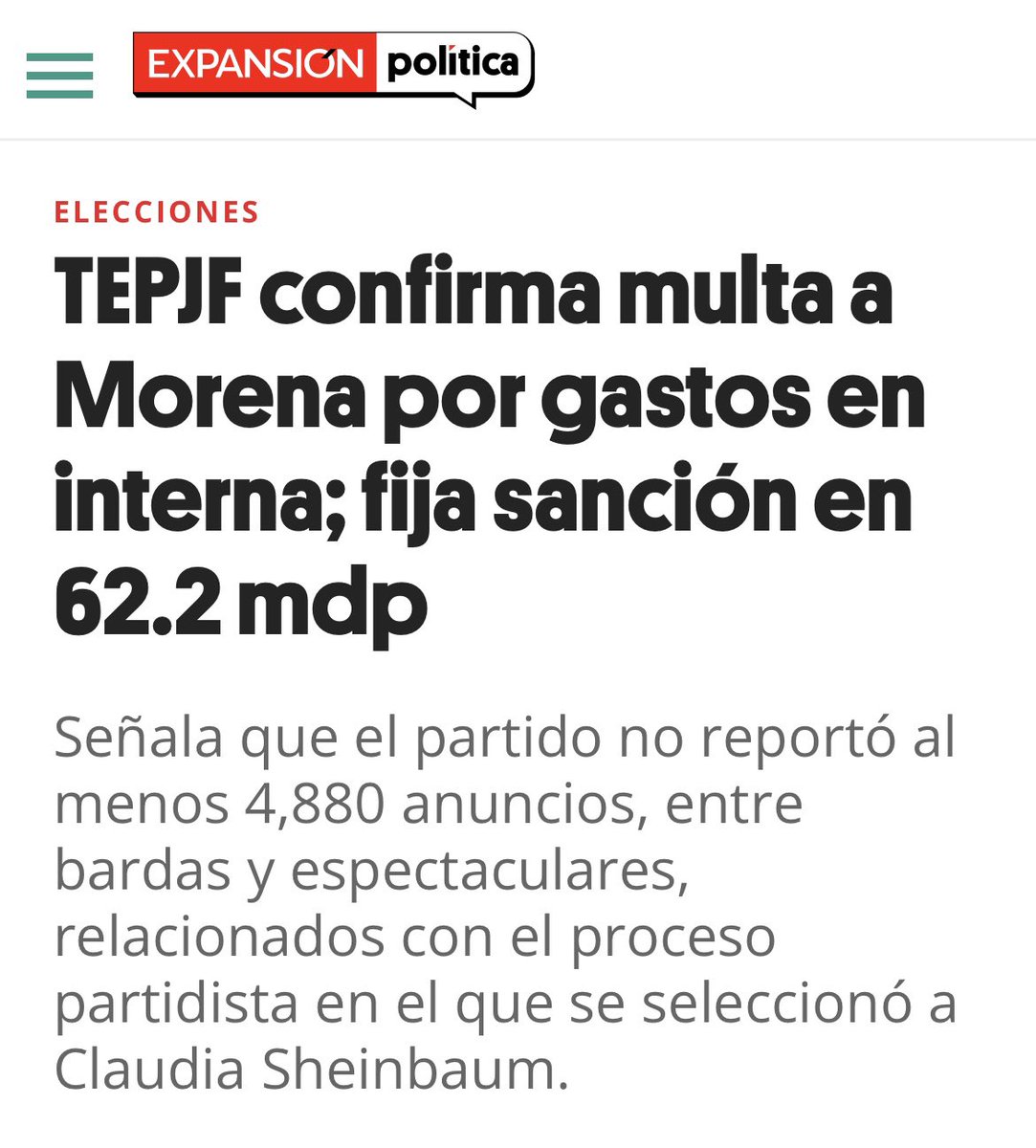 alitomorenoc's tweet photo. ¿No que no? Se los venimos diciendo desde el principio. En Morena le apuestan a burlar la ley porque no creen en la democracia.

Morena es lo peor de la política en México, sus campañas son tan opacas como sus gobiernos. Por eso en 2024 #YaSeVan. https://t.co/0Ig9oe0znn