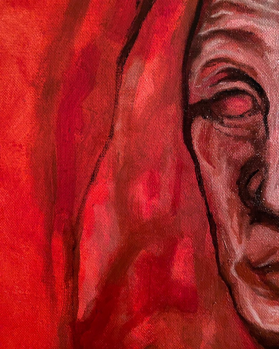 Oil on canvas.
In progress.

#ArtistOnTwitter #art #artgallery #oilpainting #portrait