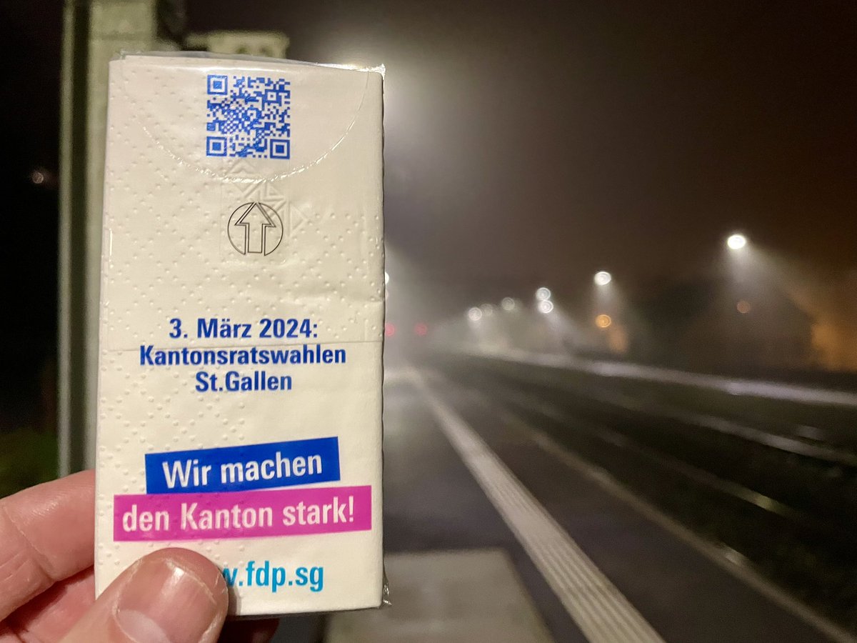 DieziSimon's tweet photo. Eine weitere, positive Aktion in den Morgenstunden am Bahnhof in Staad, welche sehr geschätzt wurde!😃👍🏻

Mit viel Engagement, Kompetenz und Herz ❤️ würde ich gerne die Region Rorschach im Kantonsrat vertreten.

Herzlichen Dank für Ihre Stimme am 3. März.👏🏻 https://t.co/3AcBfv3pDR