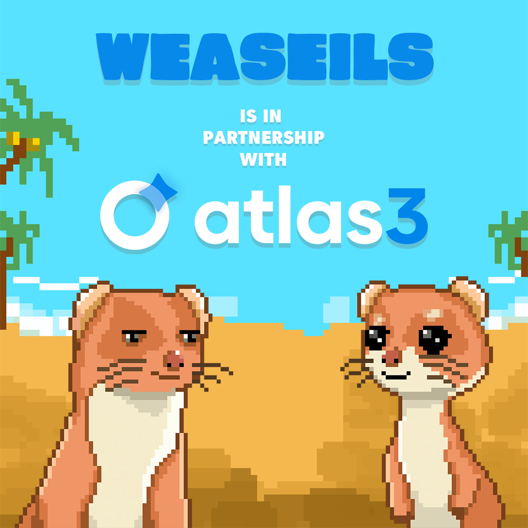 Thrilled to announce our exclusive partnership with
<a href="/BlocksmithLabs/">Blocksmith Labs</a> 

📌Exclusively utilizing the Atlas3 Platform for Collaboration &amp; Wallet Collection.

Our beautiful graphics are designed by @pupsm0k