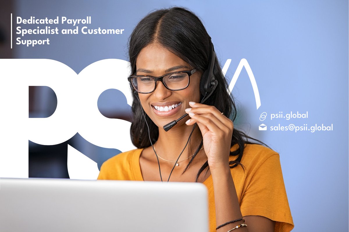 At PSII, we take pride in being the best choice for Payroll Services—and a significant factor behind our success lies in the unparalleled expertise of our specialists.
#PSIIGlobal #PayrollServices #CorporateServices #Payroll #PayrollSupport