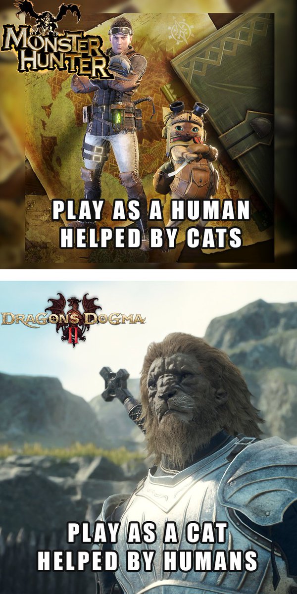 Dragon's Dogma 2 is the cat/human role reversal that Monster Hunter fans have been waiting for.