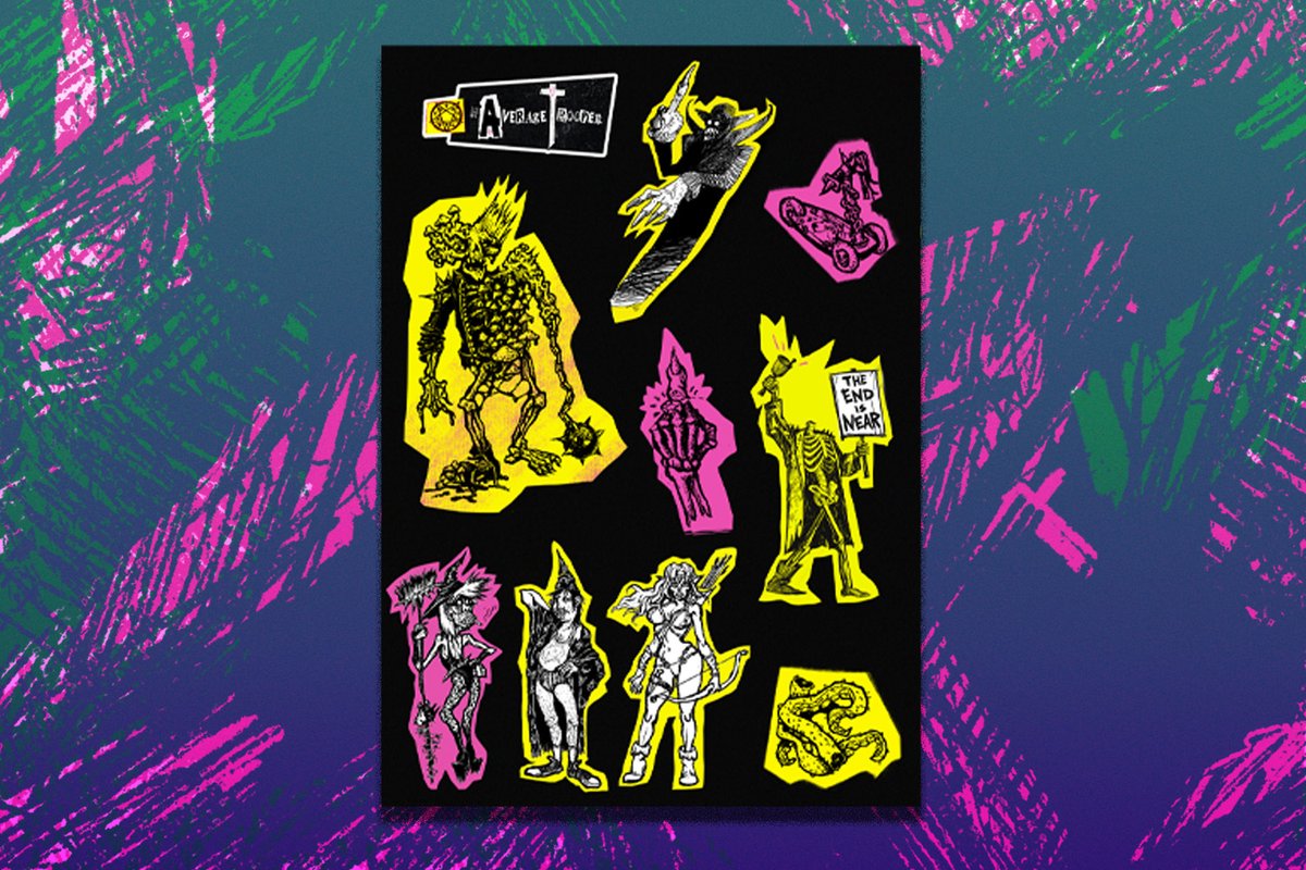 Less than 24 hours till launch. Getting ready all our crew for this zine. From Drakushka the Vampire, to the hot elven archer, the Necropolis got you covered. See u on Kickstarter. 🤘💀

Early birdy stuff gonna be up, don't miss it. 

#zinequest