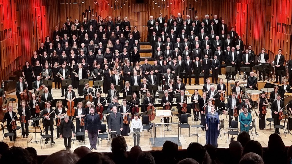 Elijah #2 done & dusted - what an amazing experience. Fabulous solos again from @GeraldFinley aka Elijah- whose It Is Enough bought a tear to many eyes, @MasabaneCecilia, @spconnolly and @fatboyclayton , with an angelic semi-chorus from @guildhallschool .